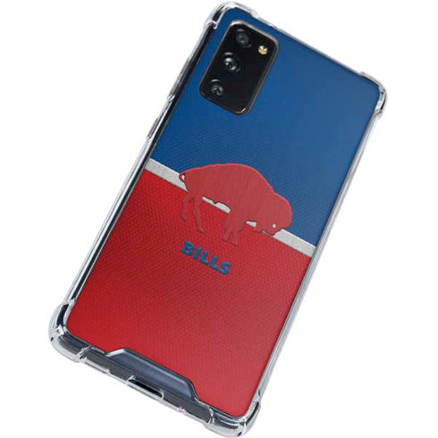 NFL Buffalo Bills Vintage Galaxy S20 FE Clear Case